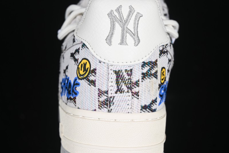 Nike Air Force 1'07 Low Hip Hop MLB Casual Lace-Up Sneakers - BD0077-333