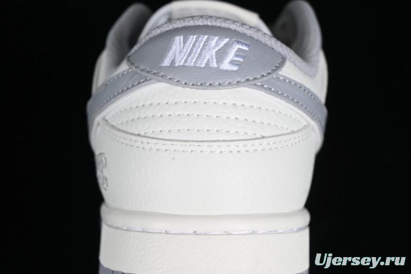 Nike SB Dunk Low NYC Collaboration Light Gray Low-Top Casual Skate Shoes - NC2103-302