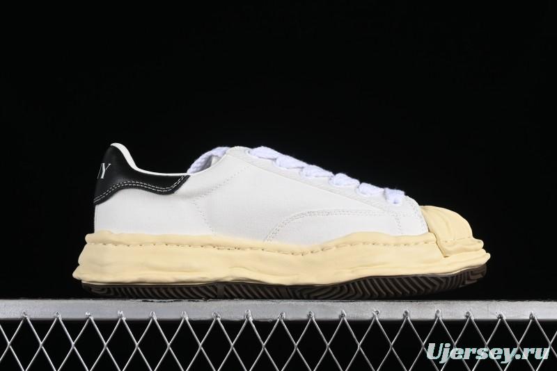 Wayne MMY Original Sole Leather Low Sneaker with Deconstructed Ice Cream Sole - W.E5