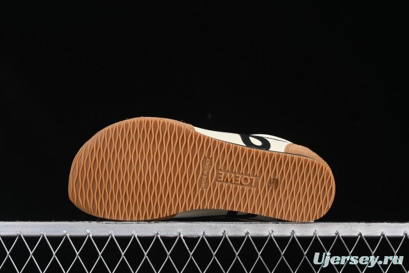 Loewe Ballet Runner 2.0 Sneakers Retro Style Lightweight Training Shoes - Apricor