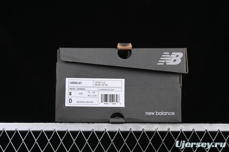 New Balance 9060 Retro Casual Running Shoes with ABZORB Cushioning - U9060LNY