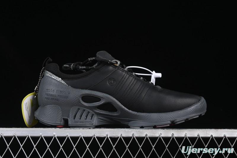 ECCO BIOM C Classic Genuine Leather Breathable Slip-Resistant Running Shoes - 09150451707