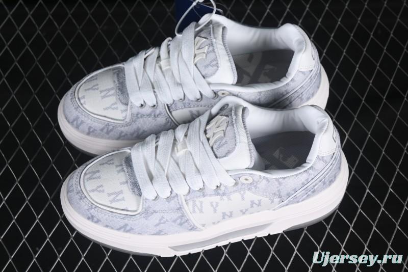 New York Yankees Chunky Liner Mid Denim Monogram Platform Sandals - 3ASXD065N50GRS