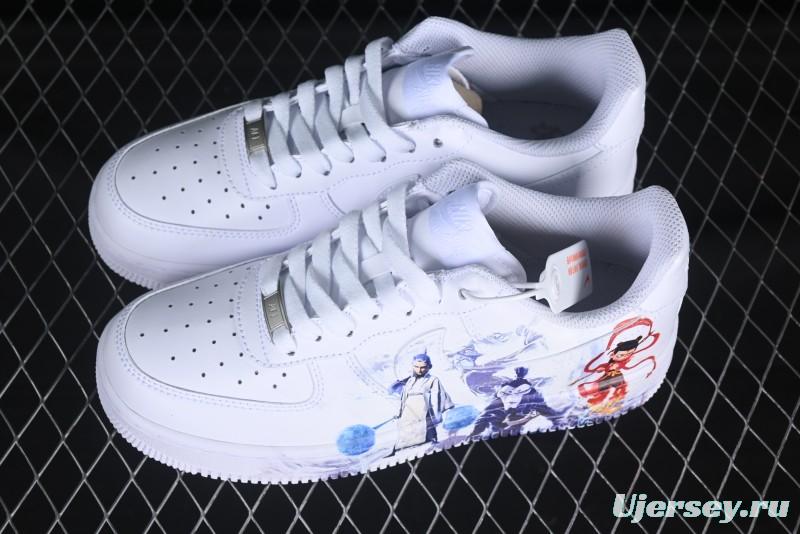 Nike Air Force 1 '07 Low Casual Sneakers with Built-in Full-Length Air Cushion - DD8959-100