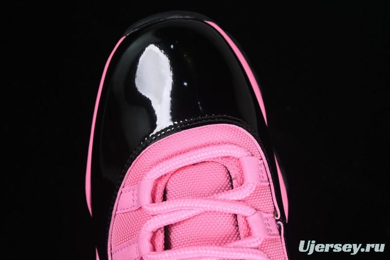 Nike Air Jordan 11 Retro High Top Basketball Shoes in Black Pink - CT8012-500