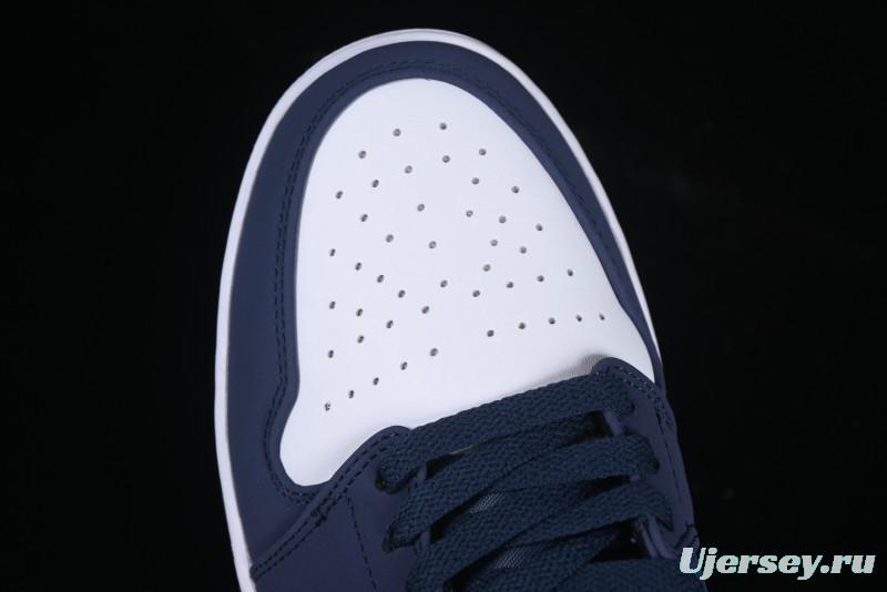 Nike Air Jordan 1 Low AJ1 Patriot Blue Red Low-Top Casual Lifestyle Sneakers - CZ8454-400