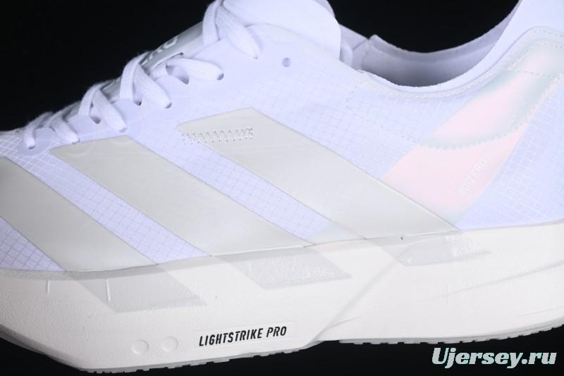 Adidas Lightstrike Pro Running Shoes - Ultra-Lightweight White Sneakers