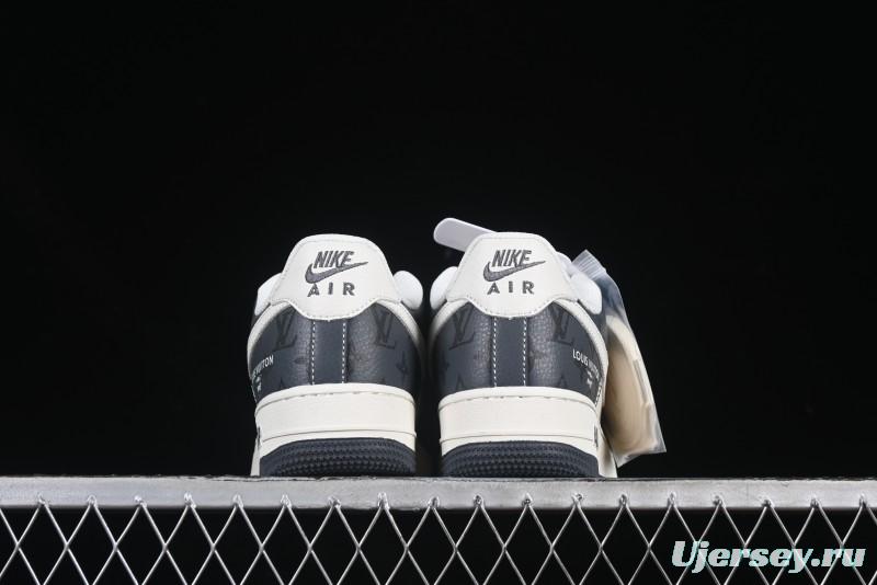 Nike Air Force 1 '07 Low LV Collaboration Beige Print Casual Sneakers - CS5288-002