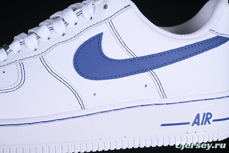 Nike Air Force 1 Low White & Blue – Iconic Leather Sneakers