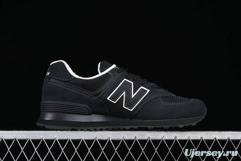 New Balance 574 Classic Black Sneakers - Timeless Style & Comfort