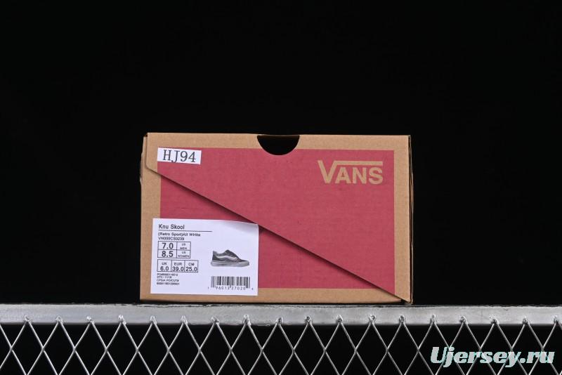 Vans Knu Skool Low-Top Retro Chunky Sneakers - VN000CS0239