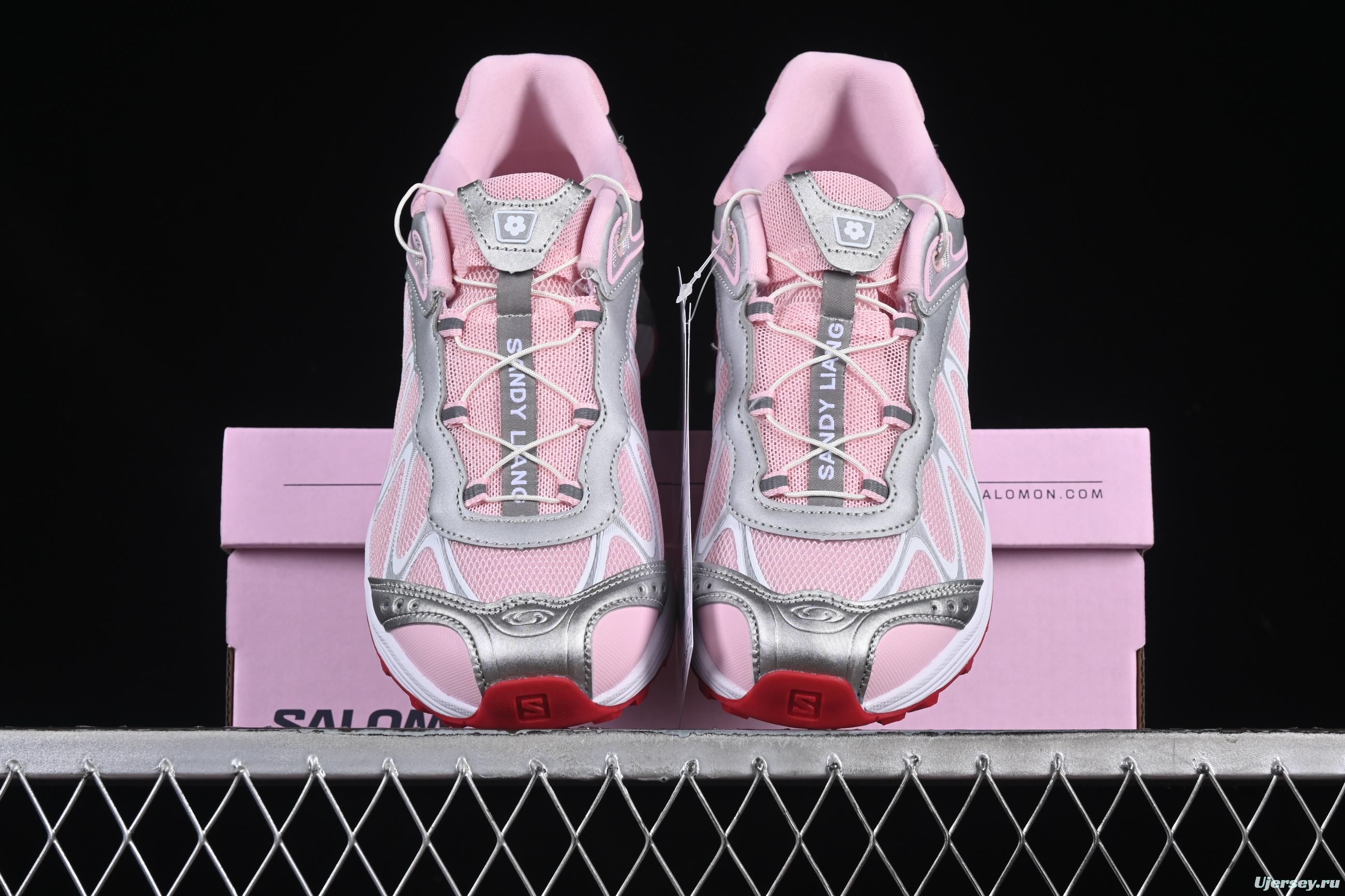 Salomon Women's XT-Wings 2 Trail Running Shoes - Pink/Silver