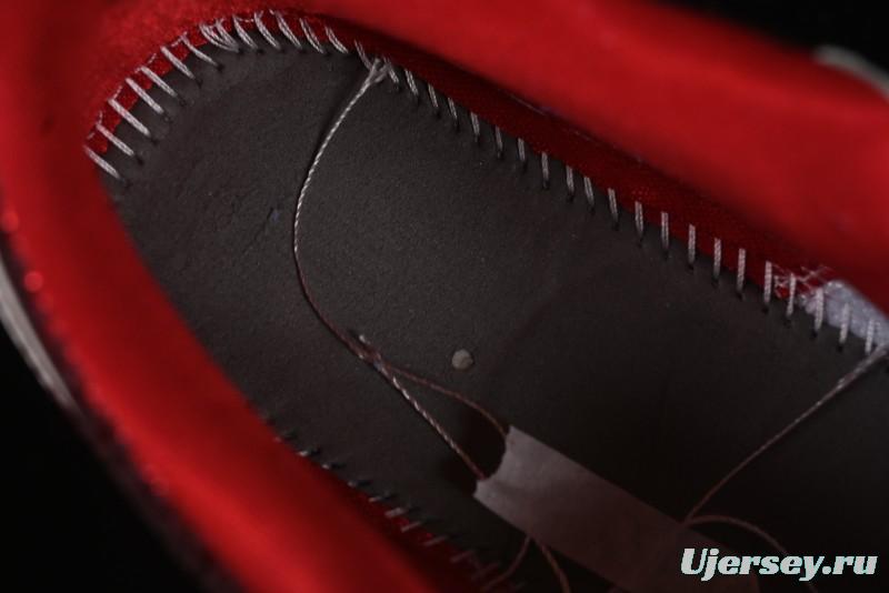 Nike Air Jordan 1 Low AJ1 White Red Low Top Casual Sneakers - HJ9338-106