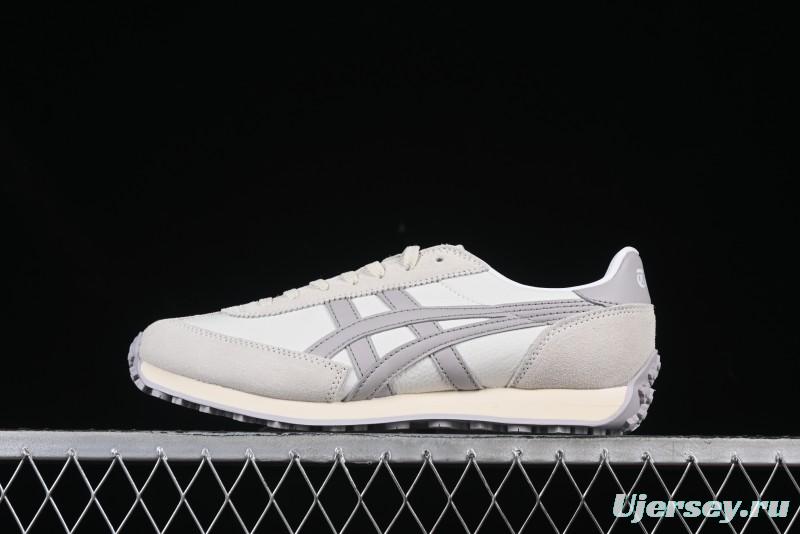 Classic Onitsuka Tiger Mexico 66 Shoes – White & Grey Minimalist Design