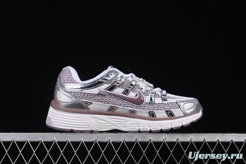 Nike P-6000 Metallic Chrome Runner - Sleek & Stylish Performance Sneakers