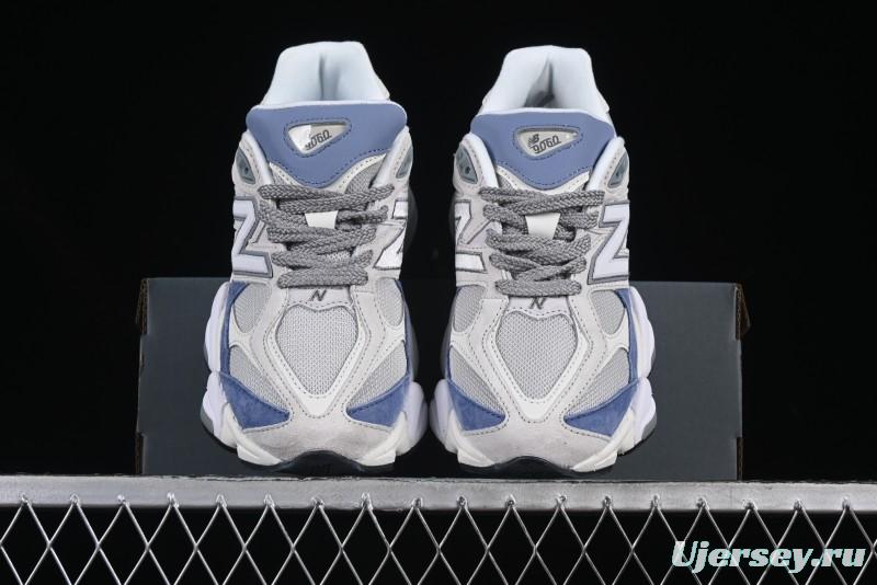 New Balance NB9060 Series Retro Casual Running Shoes with ABZORB Cushioning - U9060JBA