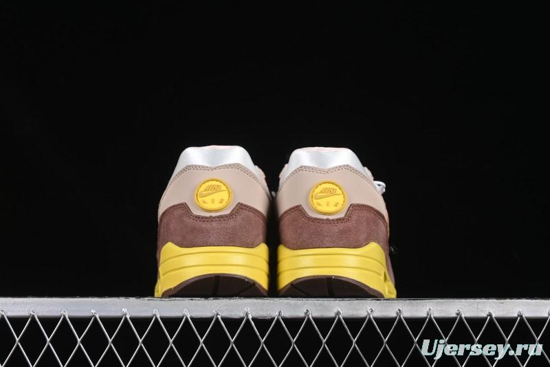 Nike Air Max 1 Retro Running Shoes with Half-Sole Air Cushion - HV5776-200