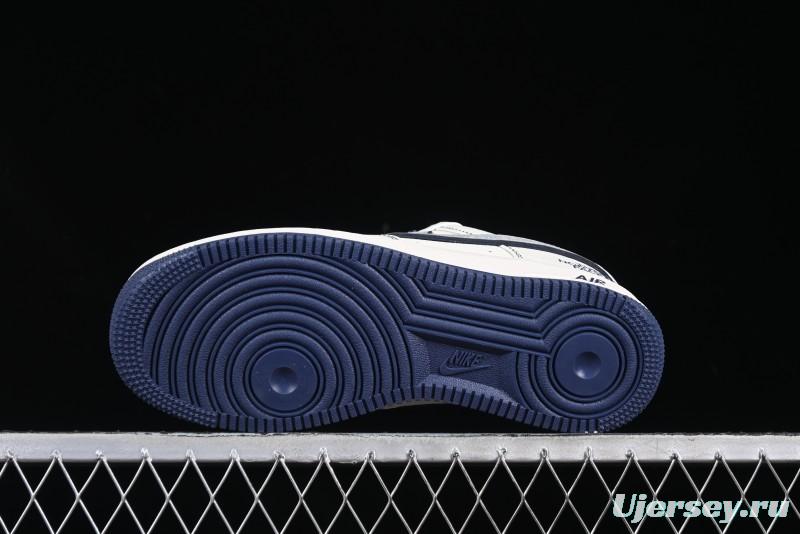 Nike Air Force 1 '07 Low The North Face x COMME des GARÇONS Navy Blue Line Casual Sneakers - HH7518-051