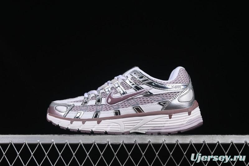 Nike P-6000 Metallic Chrome Runner - Sleek & Stylish Performance Sneakers