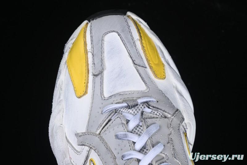 Balenciaga Monday Calf Leather Round Toe Lace-Up Low-Top Casual Shoes - WDWTS1971