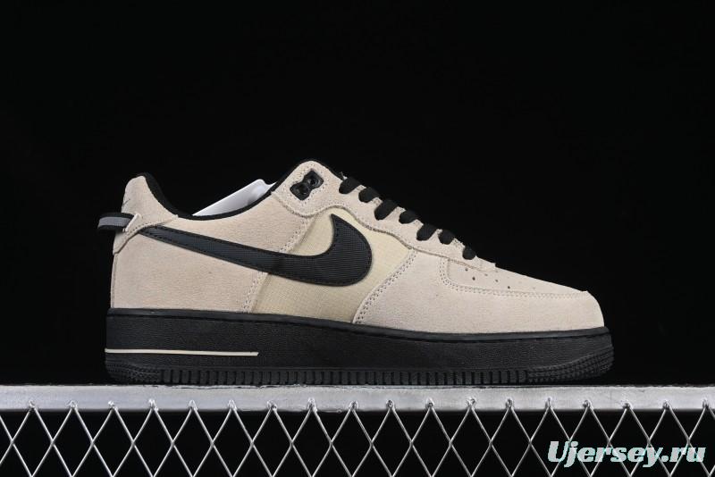 Nike Air Force 1'07 Low Casual Sneakers with Full-Length Air Cushion - HV6526-200