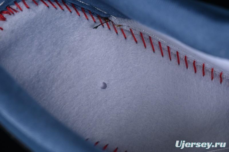 Nike Air Force 1 '07 Low Collaboration White Blue Ghost Face Casual Sneakers with Strap - KK1988-068