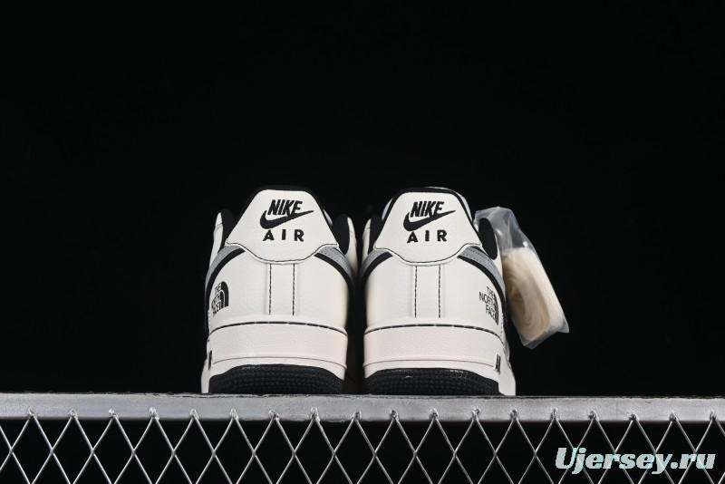 Nike Air Force 1 '07 Low The North Face x Comme des Garçons Black White Line Casual Sneakers - HH7518-050