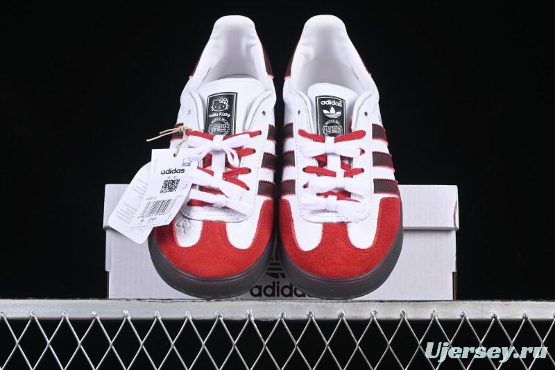 Adidas Originals Gazelle Indoor II Retro Casual Slip-Resistant Wear-Resistant Low-Top Sneakers - II0013