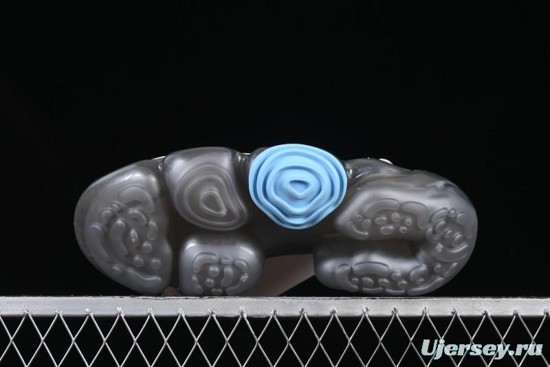 Grounds Big Bubble High Platform Sneakers Transparent Blue - AJE5