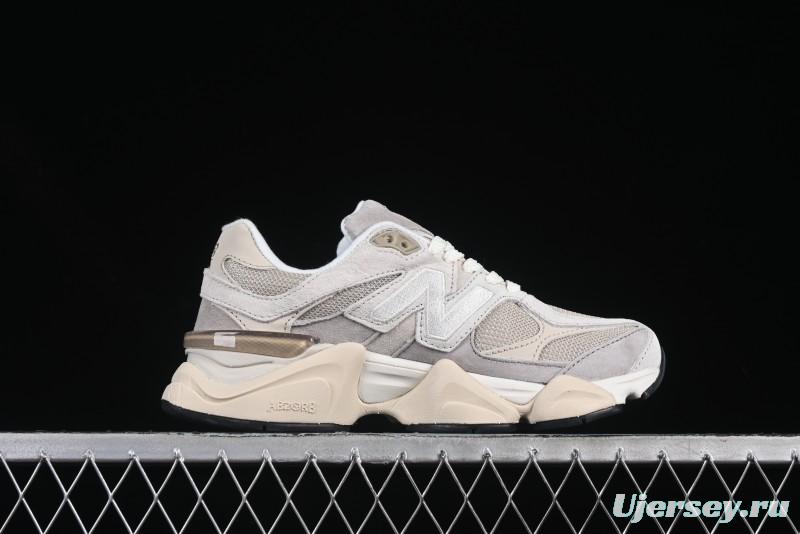 New Balance NB9060 Series Retro Casual Running Shoes with ABZORB Cushioning - U9060JBC