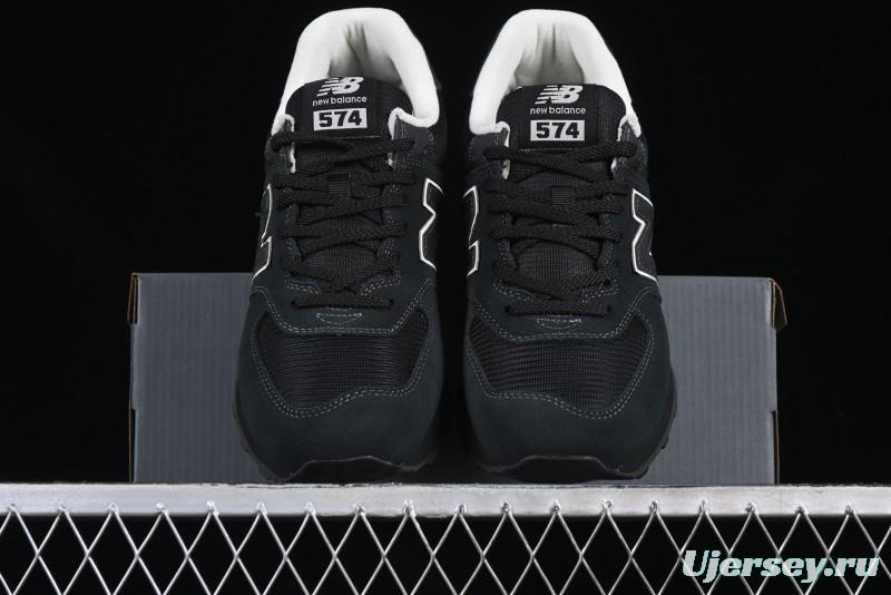 New Balance 574 Classic Black Sneakers - Timeless Style & Comfort