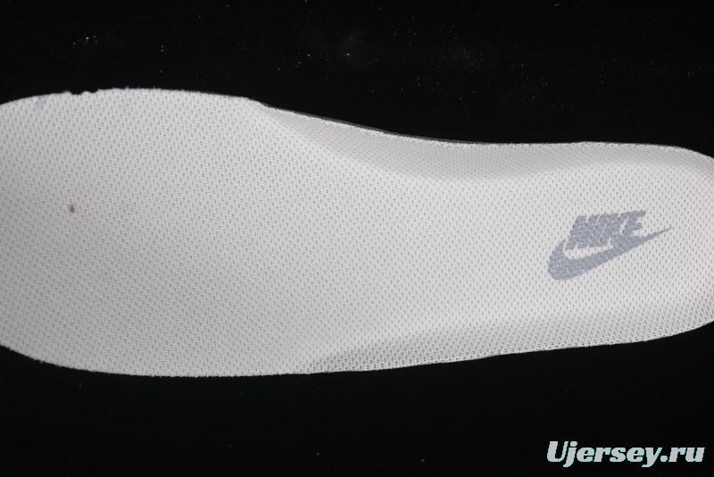 Nike Air Force 1 '07 Low Stussy Collaboration Grey Base Black Swoosh Casual Sneakers - XZ6188-761