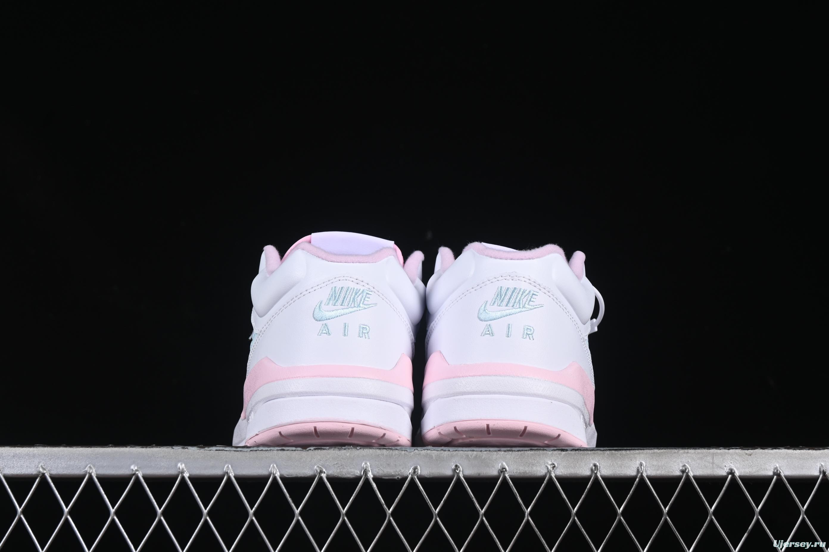 Nike Court Slide Women's Sneakers - Pastel Pink & Aqua Accents