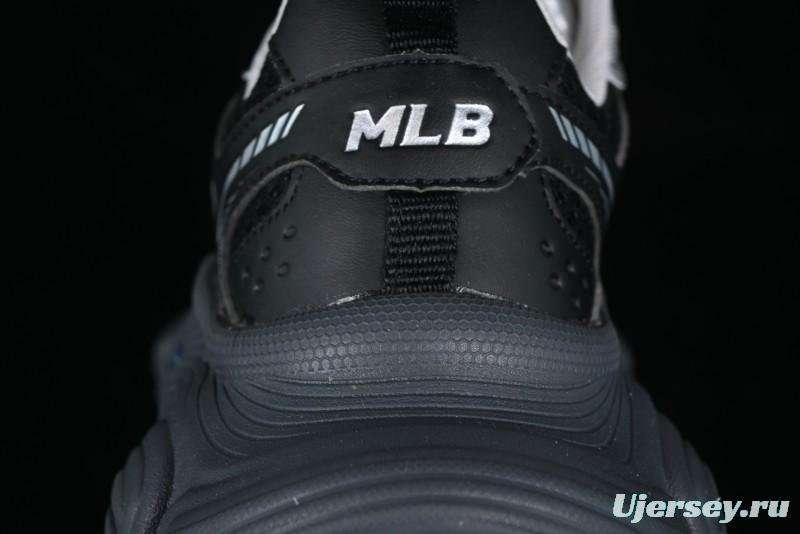 New York Yankees MLB Winner Chunky Height Increasing Thick Sole Running Shoes - 3ASHWD15N50BKS