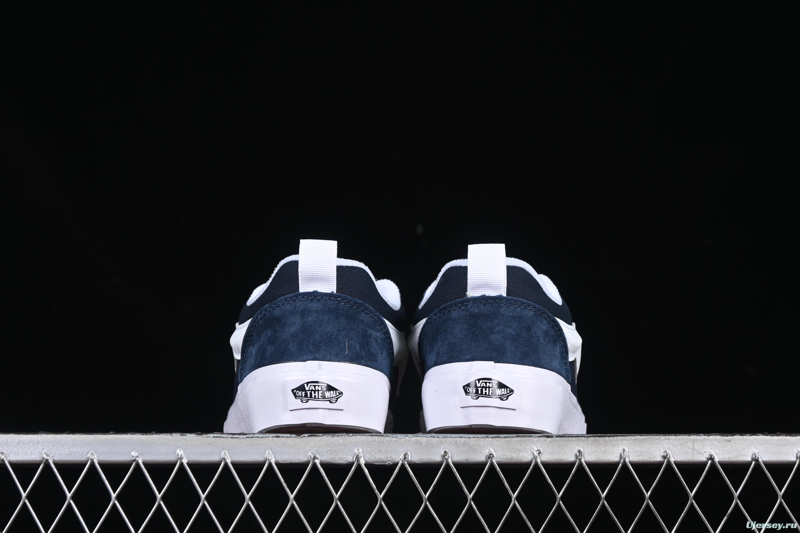 Vans Old Skool Pro Navy/White Skate Shoes
