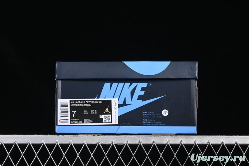 Nike Air Jordan 1 Low OG "Obsidian" Basketball Shoes - CZ0790-400