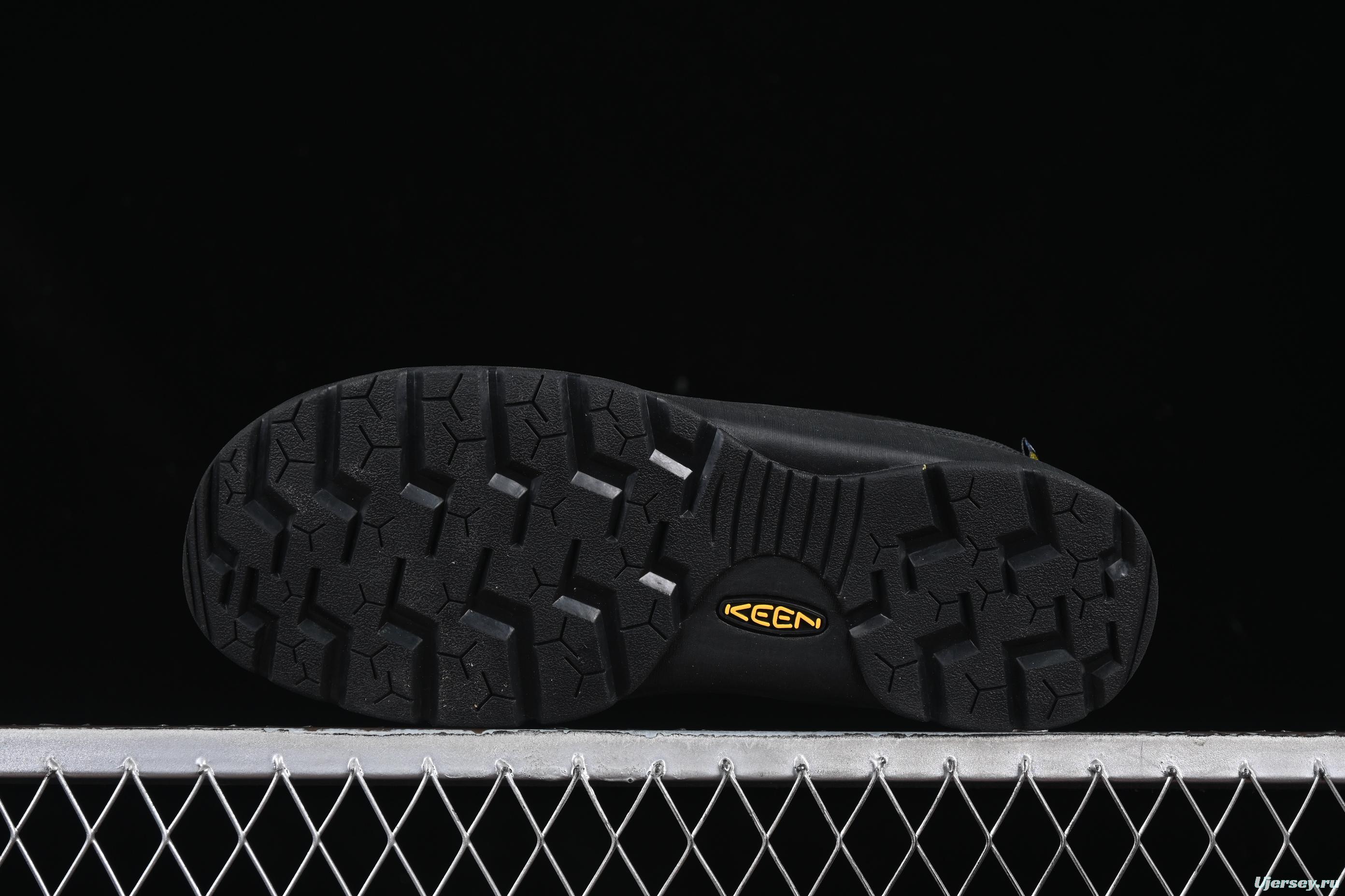 KEEN Men's Jasper II Waterproof Sneaker - All-Black Minimalist Design