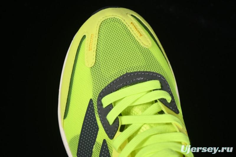 Adidas Adizero Lightstrike Pro Running Shoes - Neon Yellow/Black