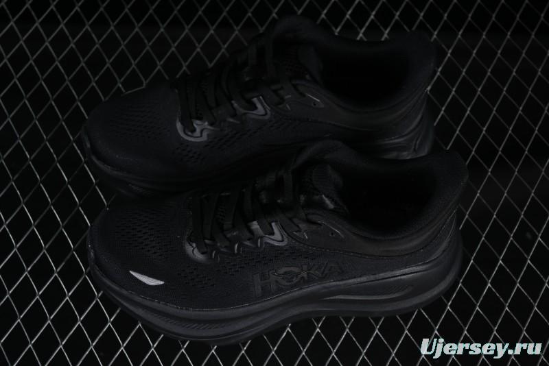 HOKA ONE ONE Bondi 9 Knit Lightweight Casual Running Shoes - 1162011 BBLC