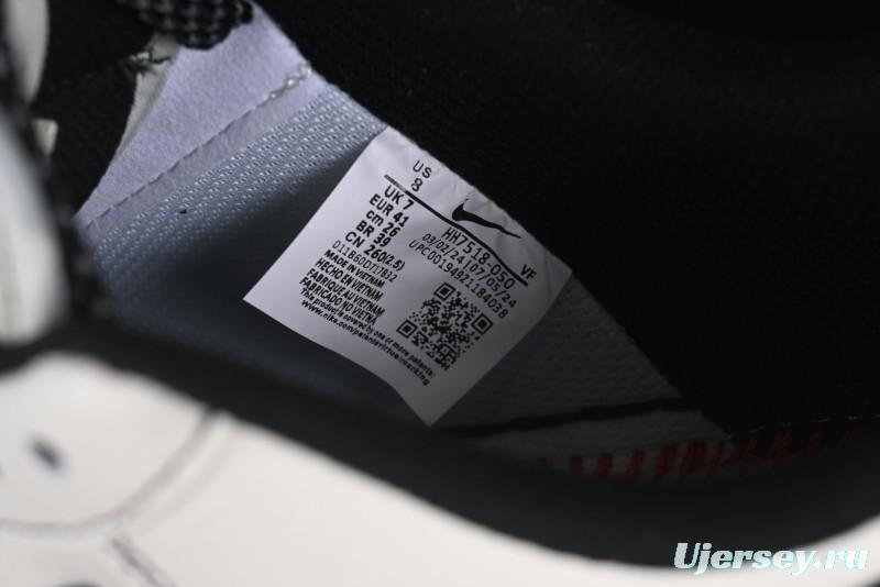 Nike Air Force 1 '07 Low The North Face x Comme des Garçons Black White Line Casual Sneakers - HH7518-050