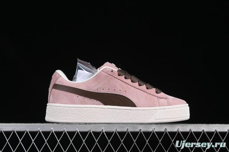 PUMA Suede Classic Sneakers - Rose Pink & Chocolate Brown