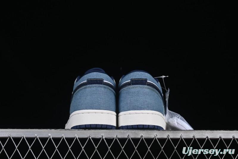 Nike Air Jordan 1 Low "Canadian Tuxedo" Basketball Shoes - IH0648-141