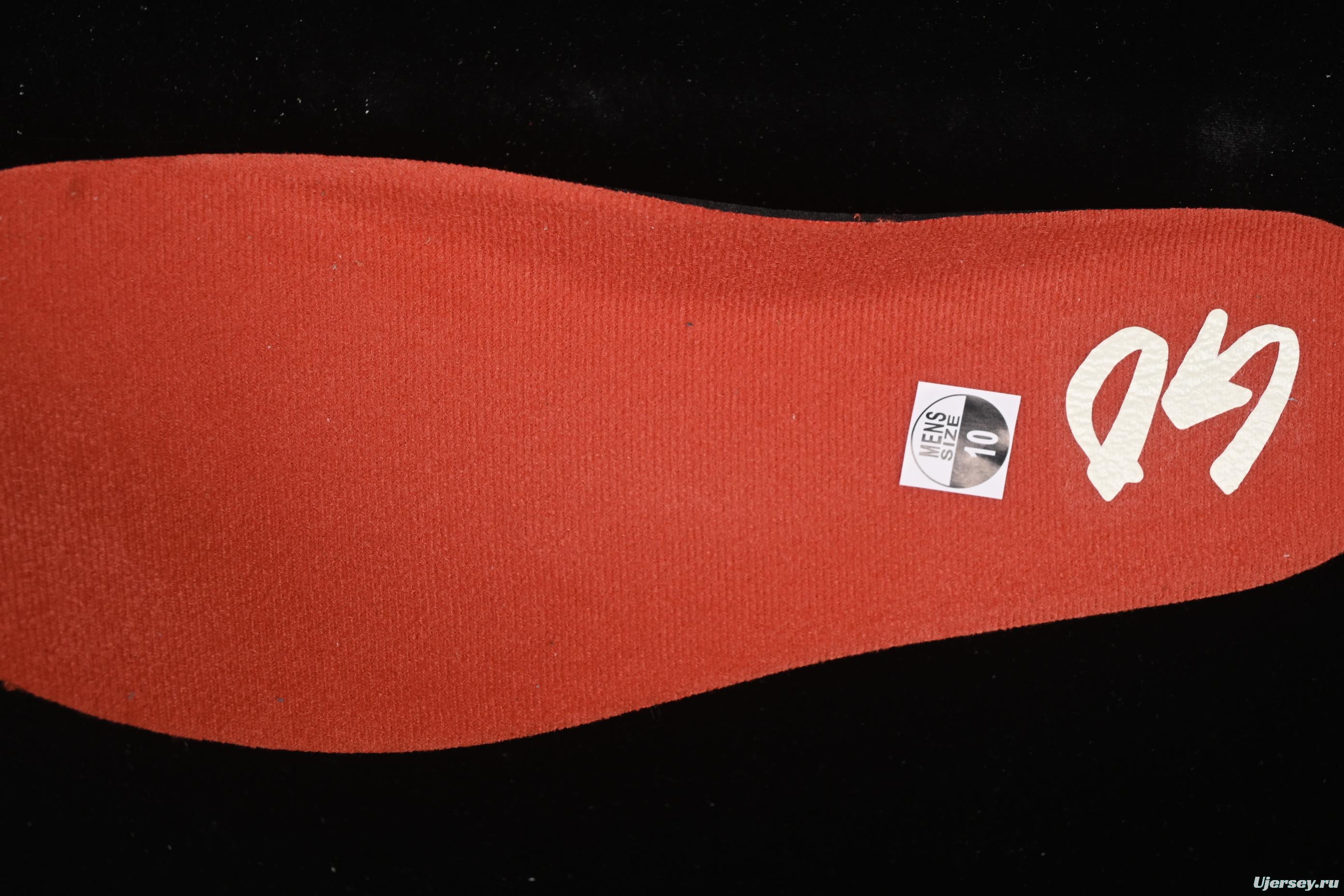 Nike Nigel Sylvester x Air Jordan 4 Retro OG "Brick By Brick" High-Top Sneakers with Suede and Leather Details - HF4340-800