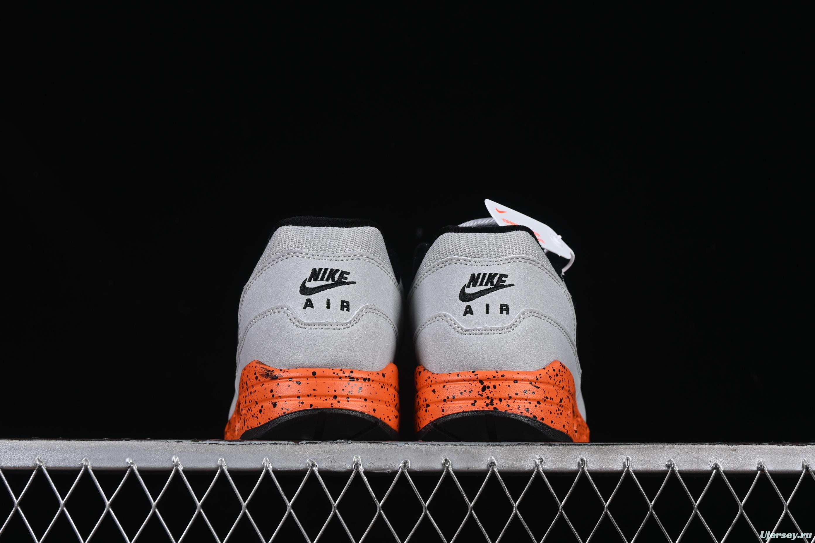 Nike Air Max 1 Retro Running Shoes with Half-Sole Air Cushion - FD2638-005