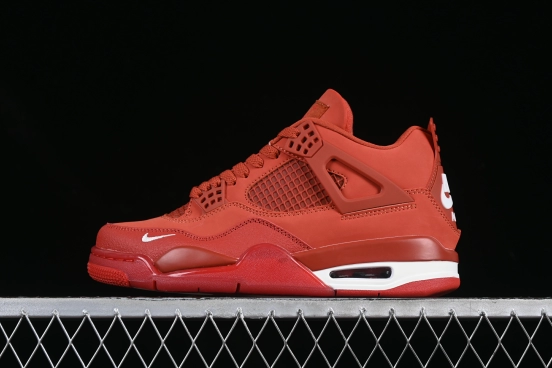 Nike Nigel Sylvester x Air Jordan 4 OG "Brick By Brick" Retro Basketball Shoes - HF4340-800