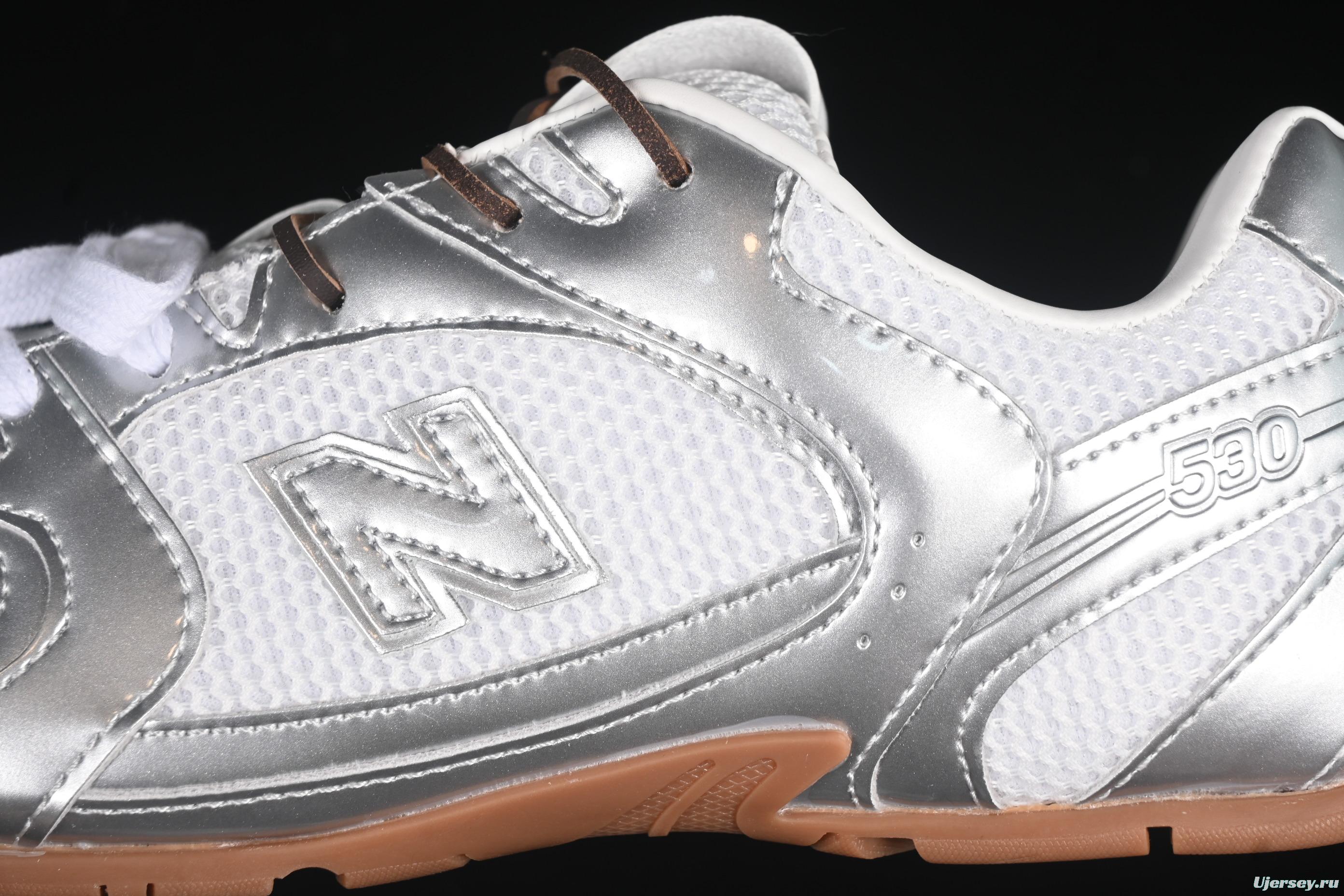 MiuMiu x New Balance 530 Low-Top Classic Retro Casual Running Shoes - AJD4