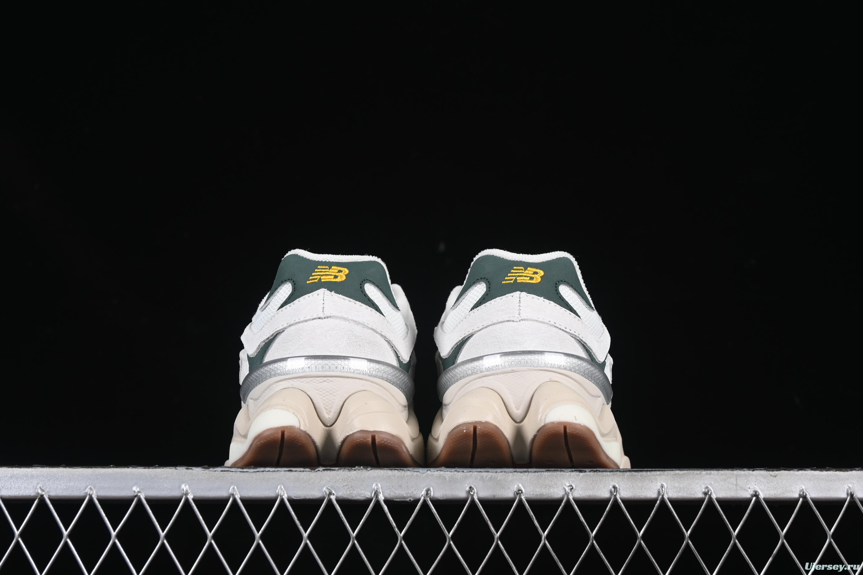 New Balance NB9060 Series Retro Casual Running Shoes with ABZORB Cushioning - U9060AGG