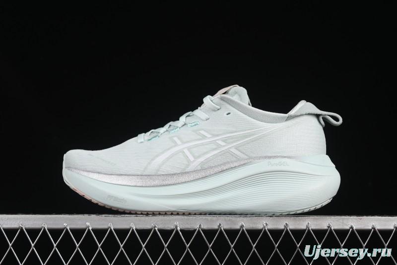 Asics Gel-Nimbus 27 Retro Breathable Casual Shoes with Cushioning for Men - 1011B958-300