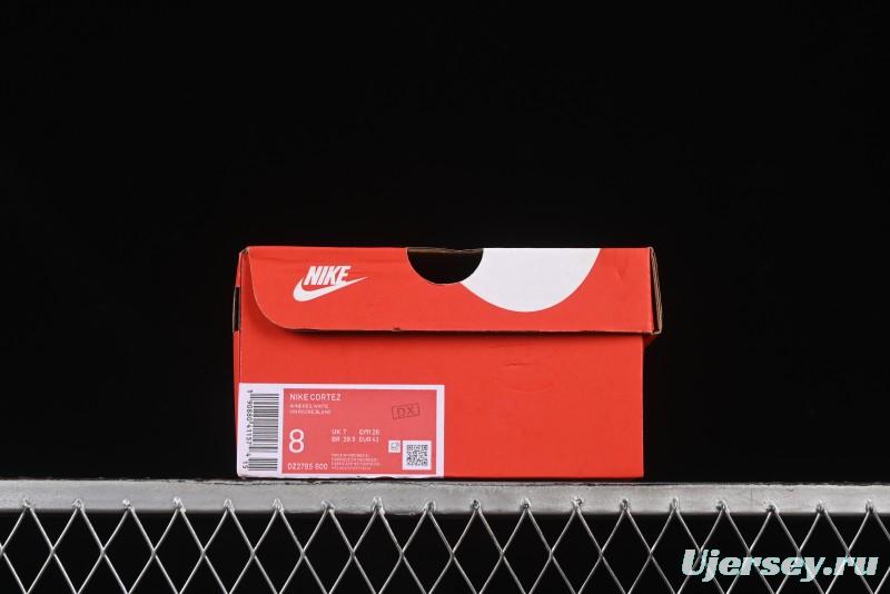 Nike Classic Cortez Leather Retro Running Shoes - DZ2795-600