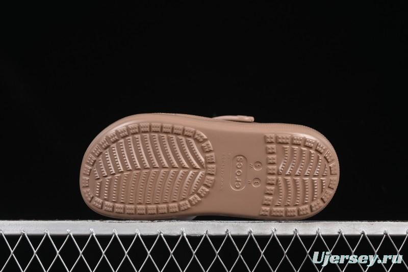 Crocs Classic Puff Two-Way Summer Sandals with Ventilation Holes - B.D4